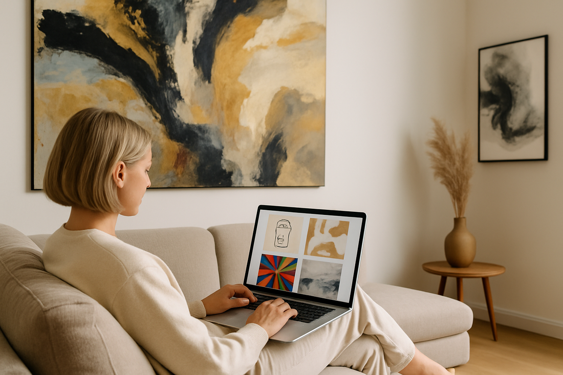 Moderne kunst kopen online: Waar moet je écht op letten?