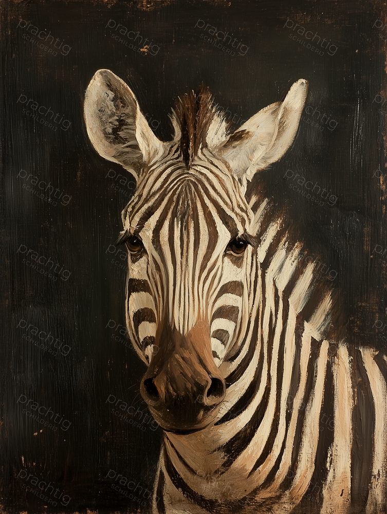 Intrigerende Zebra