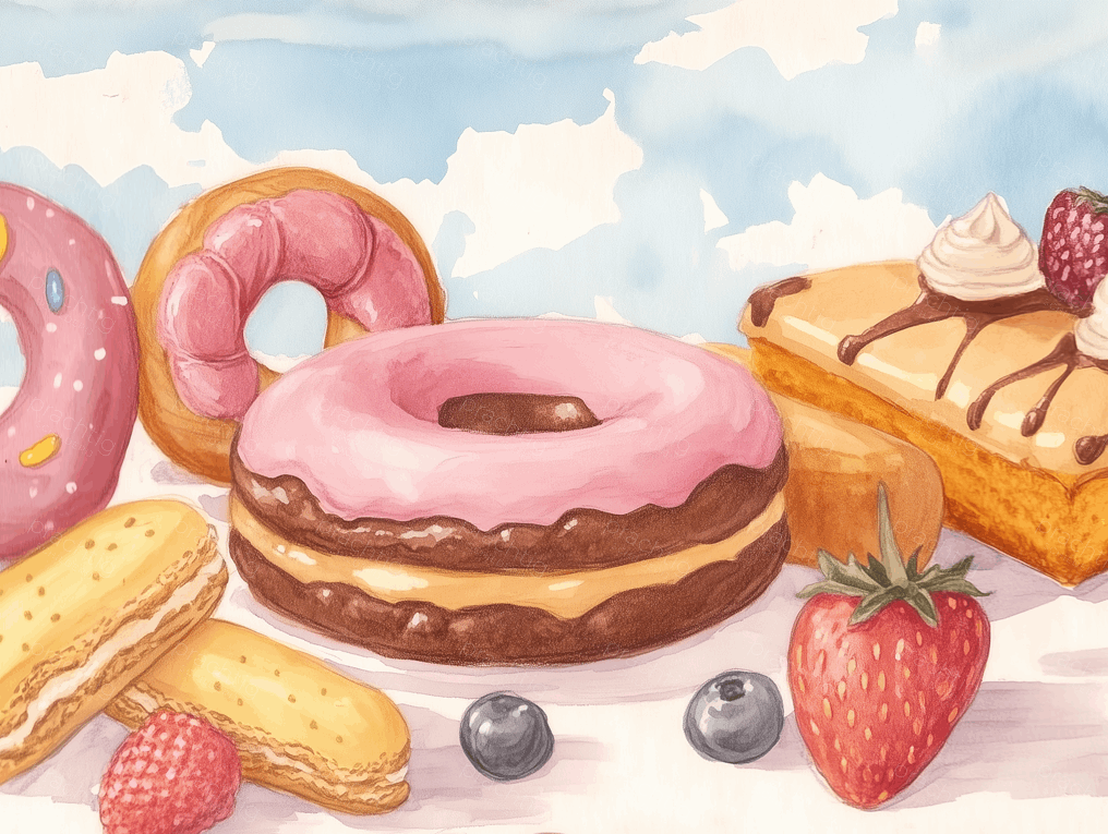 Zoete Verleiding Onder Blauwe Hemel