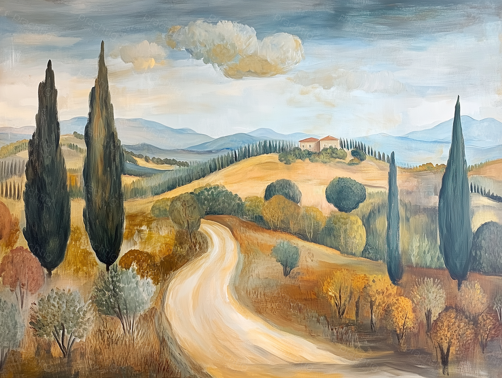 Italiaans Heuvellandschap