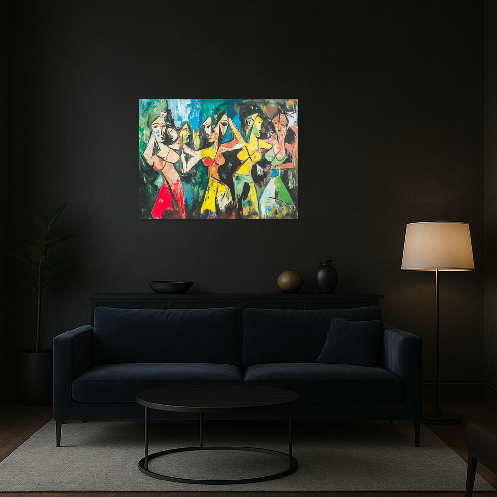 Dansende figuren in beweging
