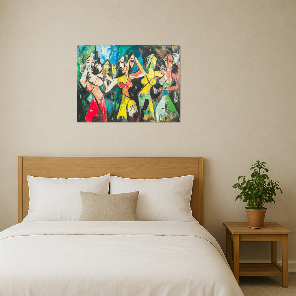 Dansende figuren in beweging