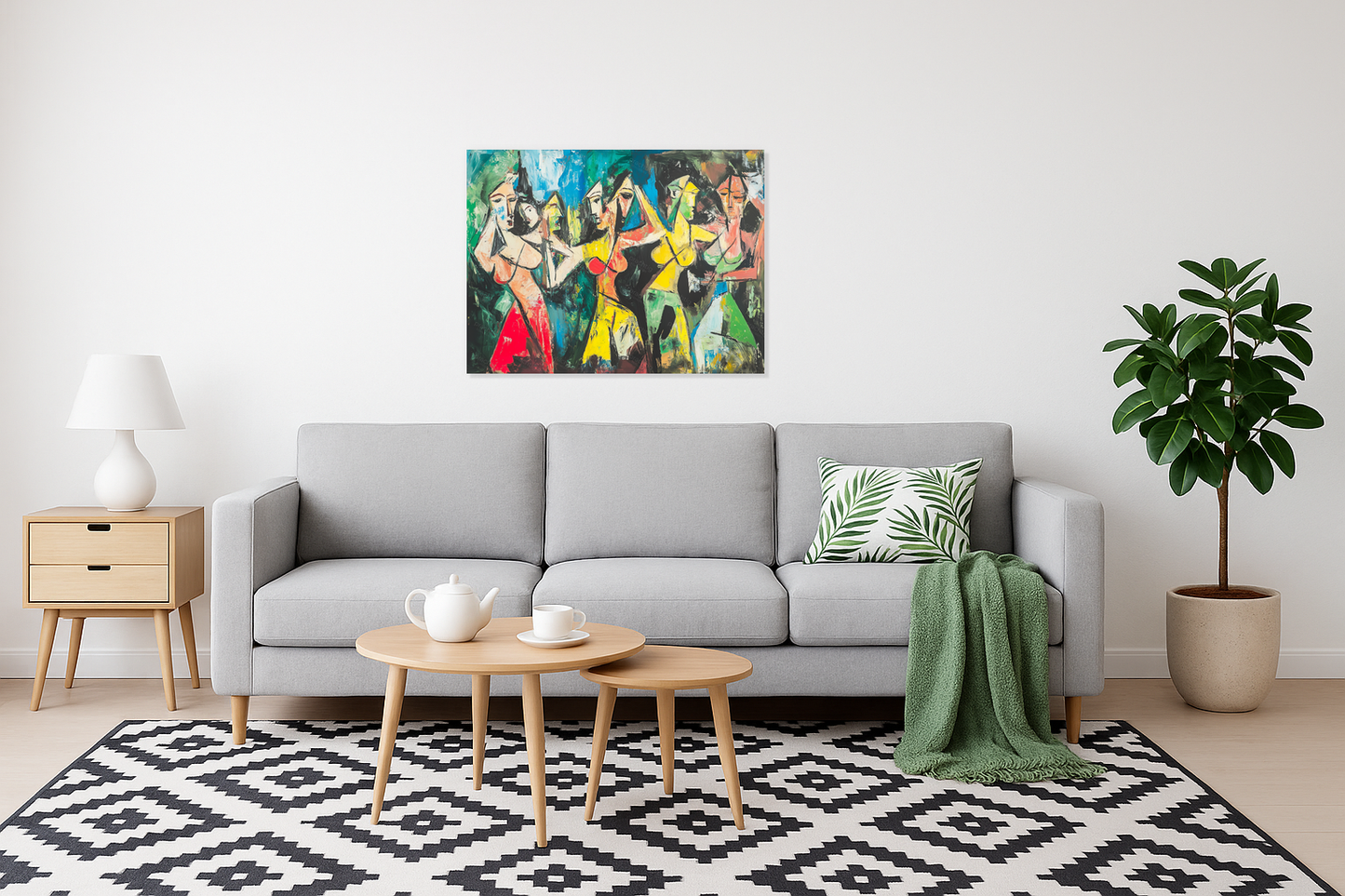 Dansende figuren in beweging