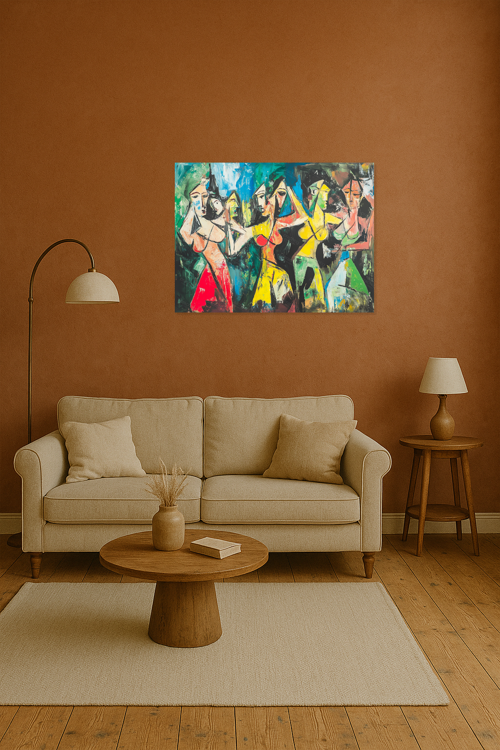 Dansende figuren in beweging