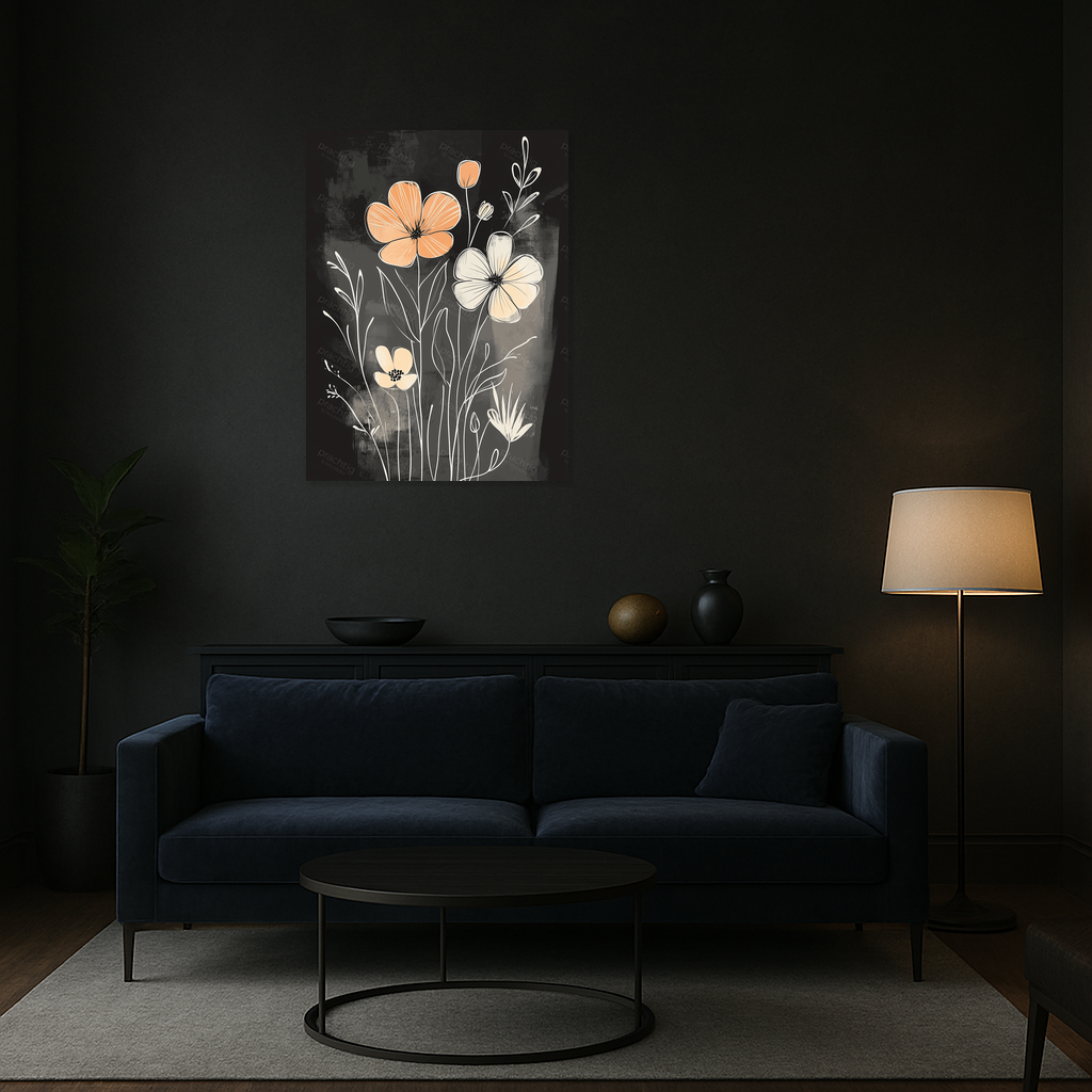 Flora in Zachte Pasteltinten