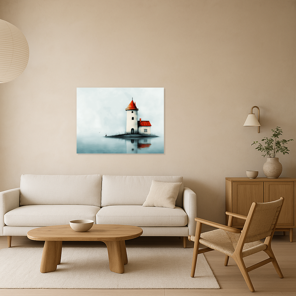 Eenzaam Torentje aan Stil Meer