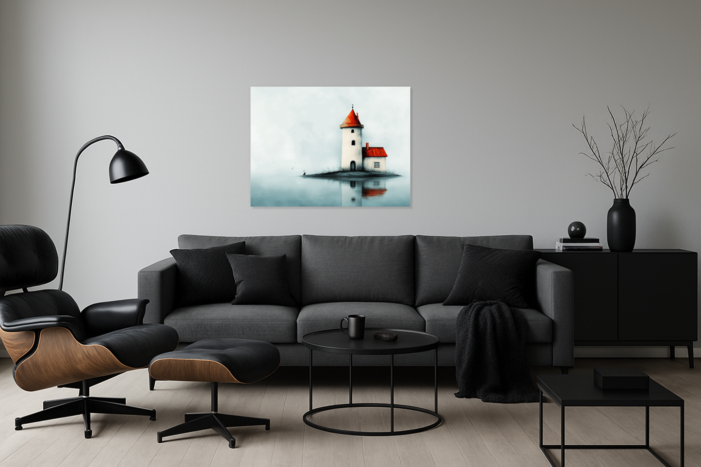 Eenzaam Torentje aan Stil Meer