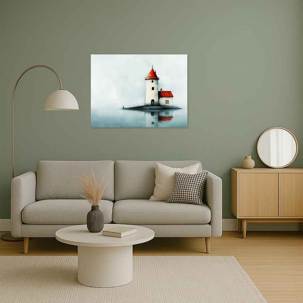 Eenzaam Torentje aan Stil Meer