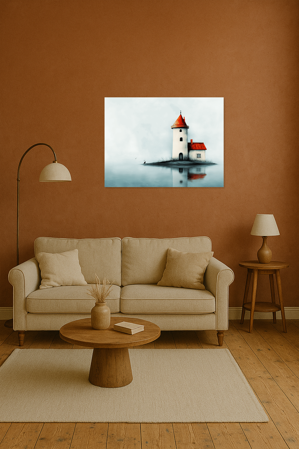 Eenzaam Torentje aan Stil Meer