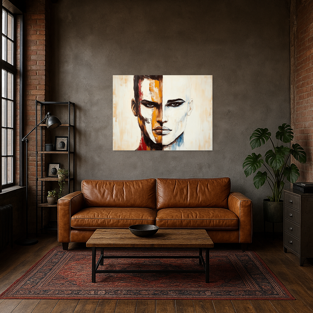 Dubbelzijdig Portret Contrast