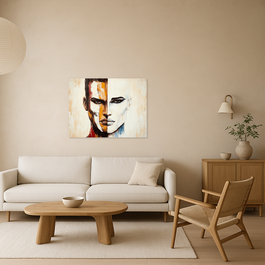 Dubbelzijdig Portret Contrast