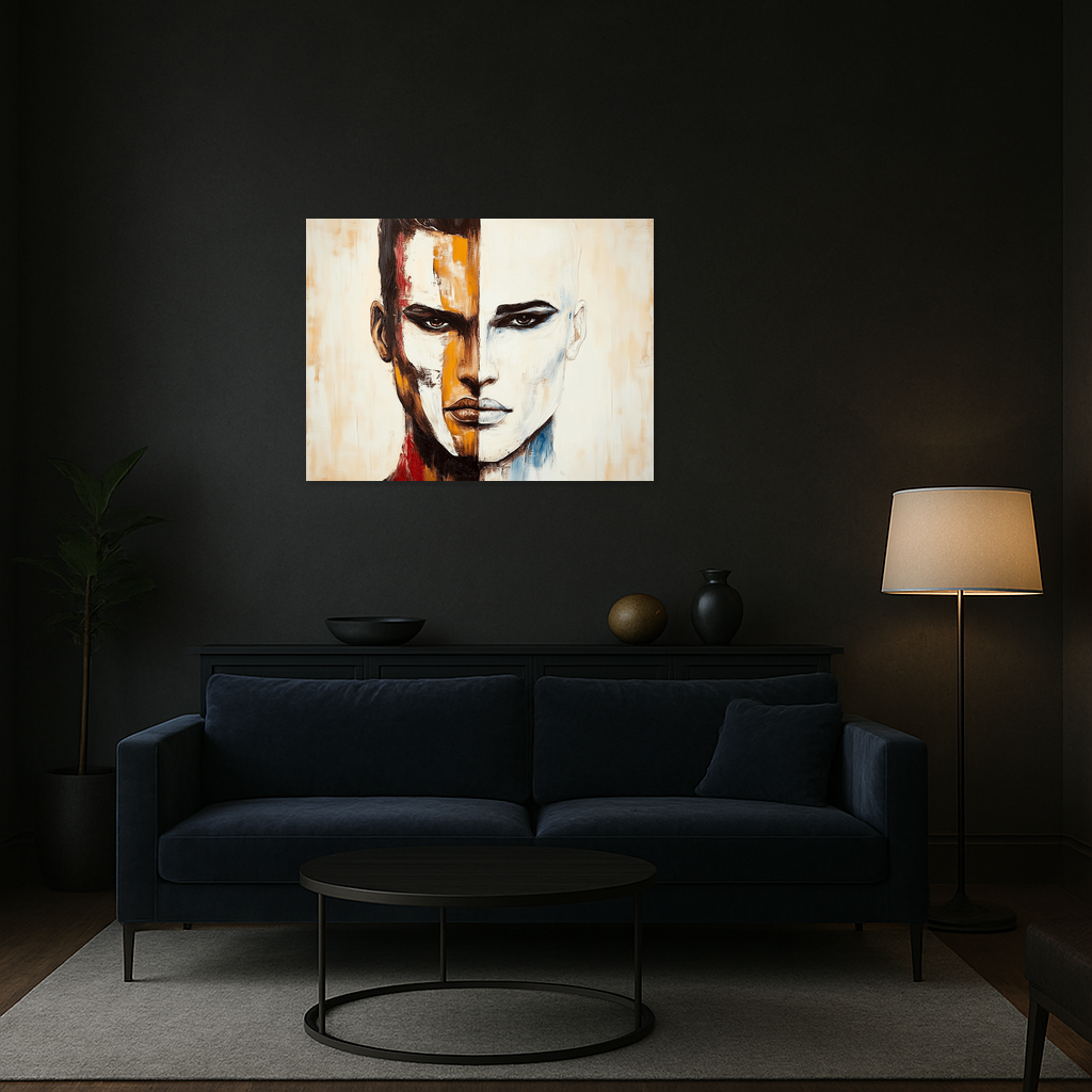 Dubbelzijdig Portret Contrast