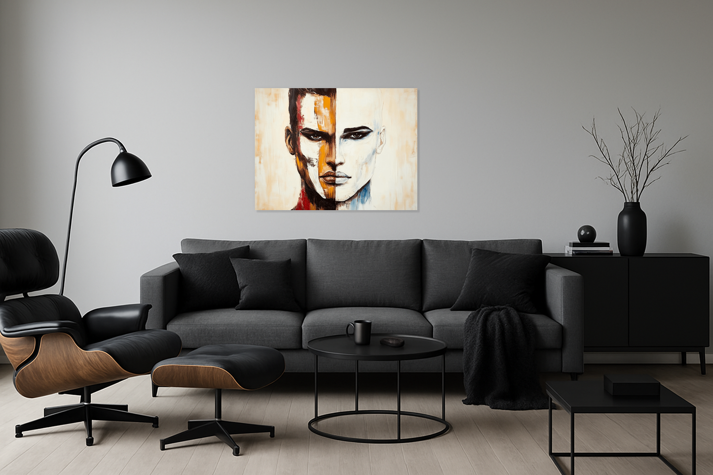 Dubbelzijdig Portret Contrast