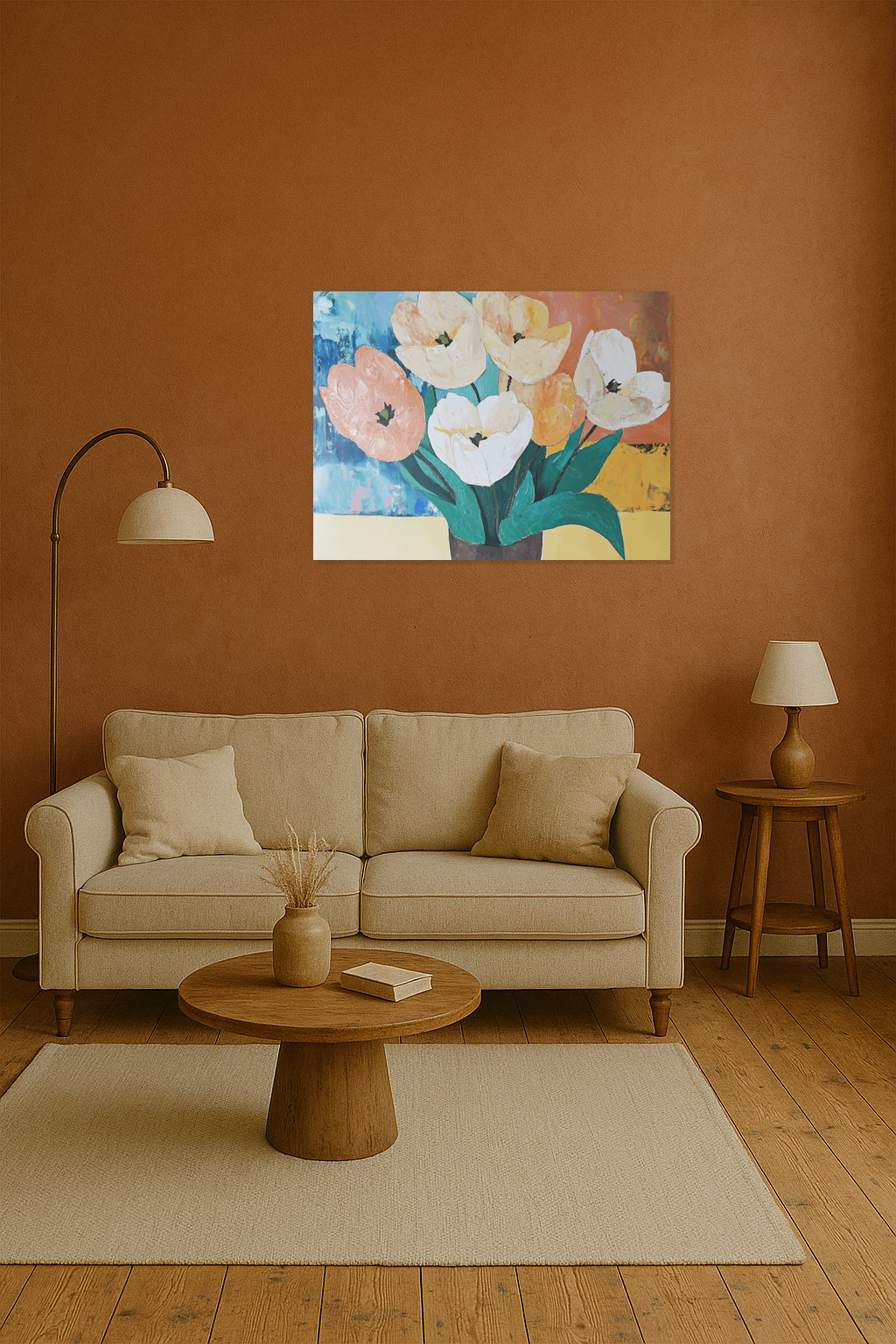 Bloeiende Tulpenpracht in Vaas