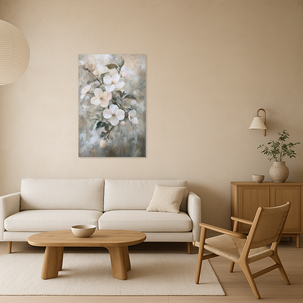 Bloesems in zachte tinten