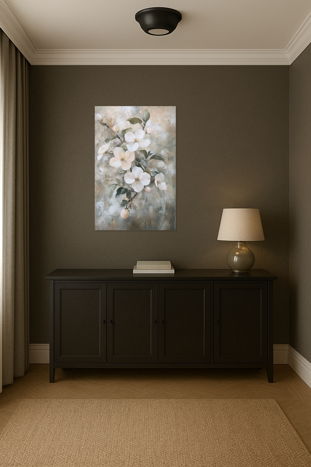 Bloesems in zachte tinten