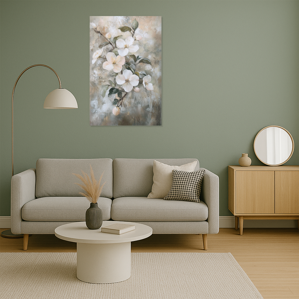 Bloesems in zachte tinten