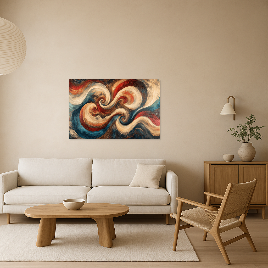 Dynamische Vortex van Kleur