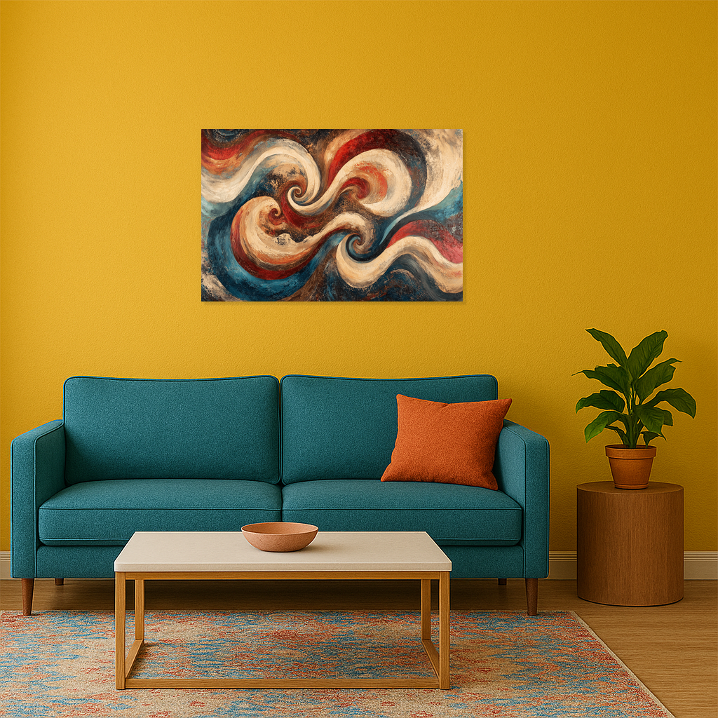 Dynamische Vortex van Kleur