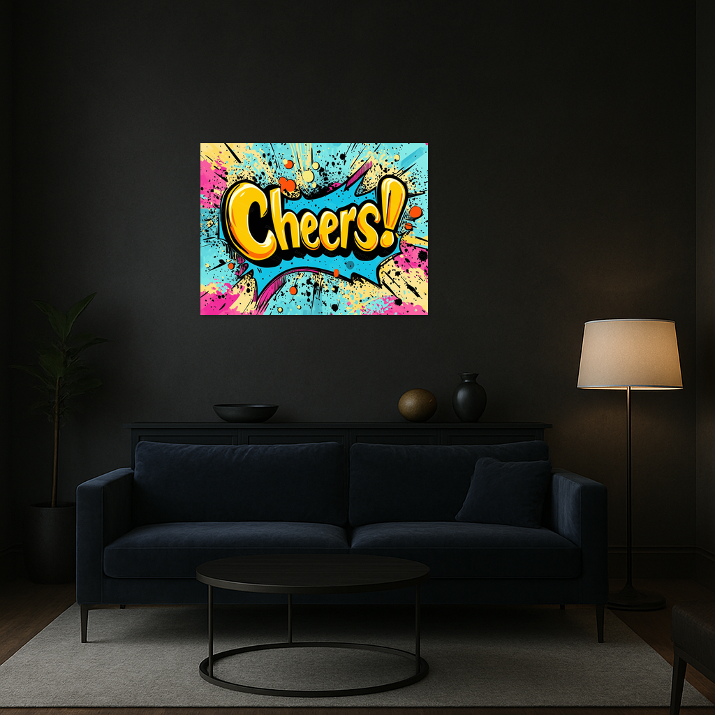 Feestelijke Popart Explosie