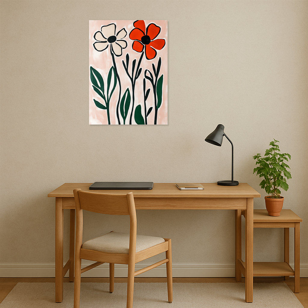 Bloemenpracht in zachte tinten