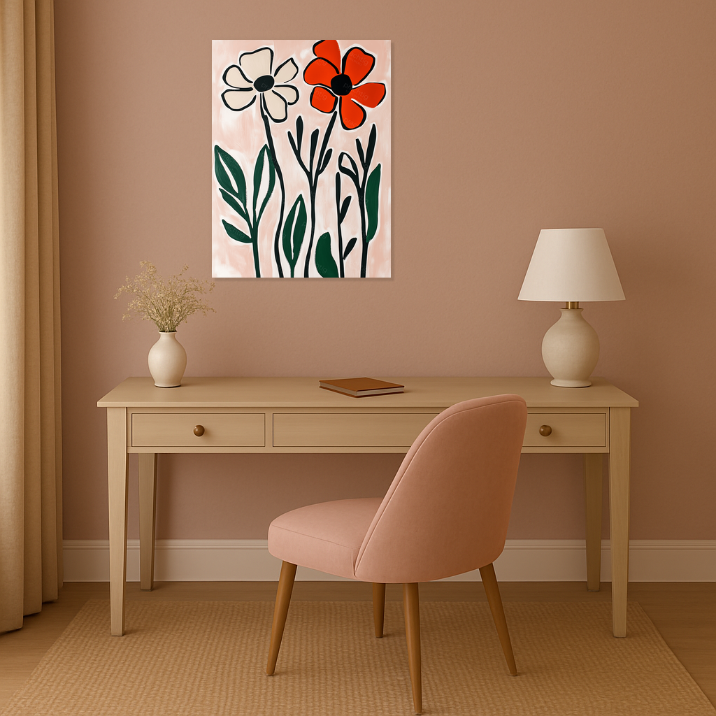Bloemenpracht in zachte tinten