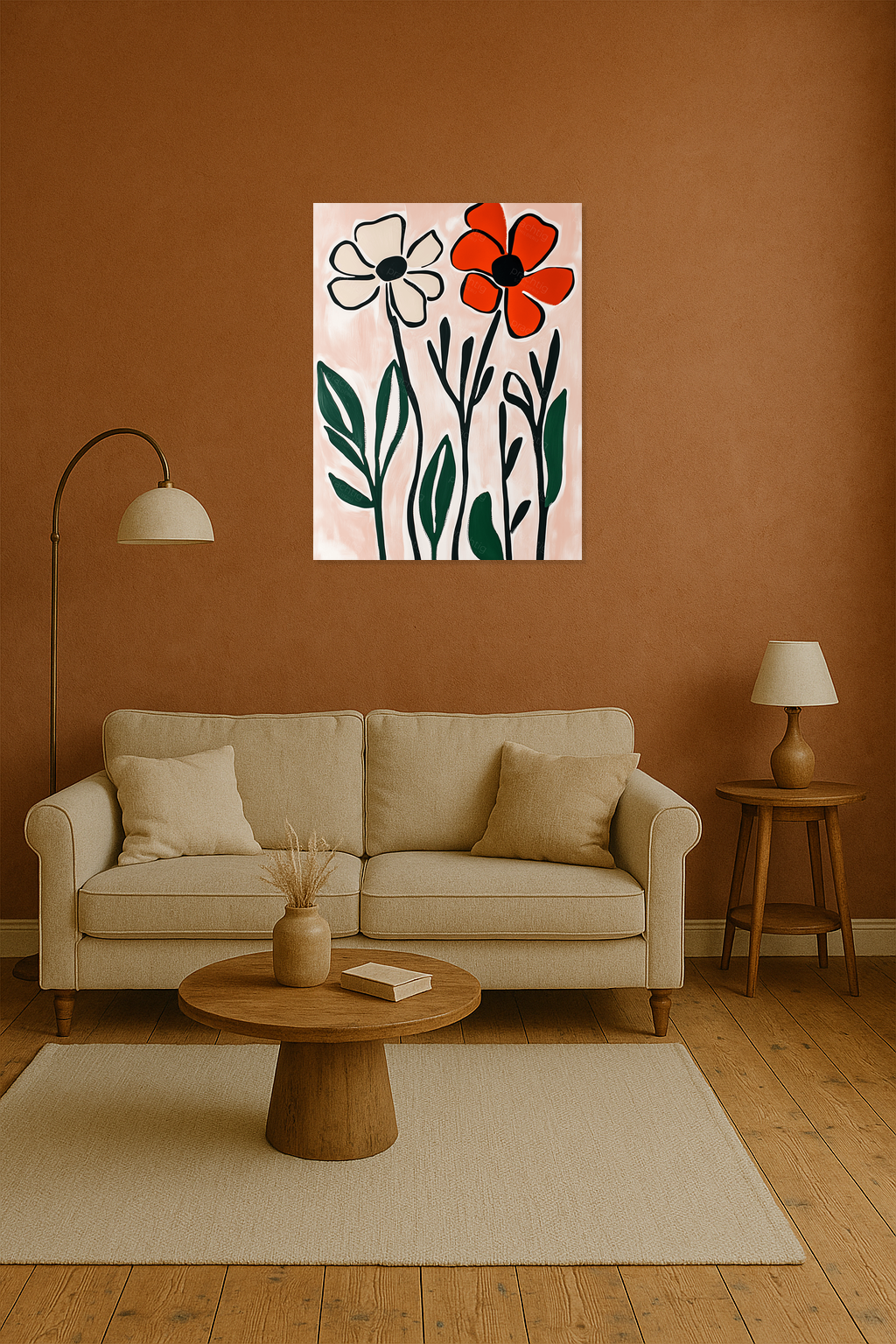 Bloemenpracht in zachte tinten