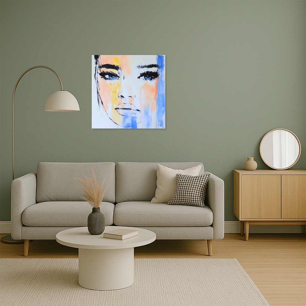 Expressieve Blik in Pastel