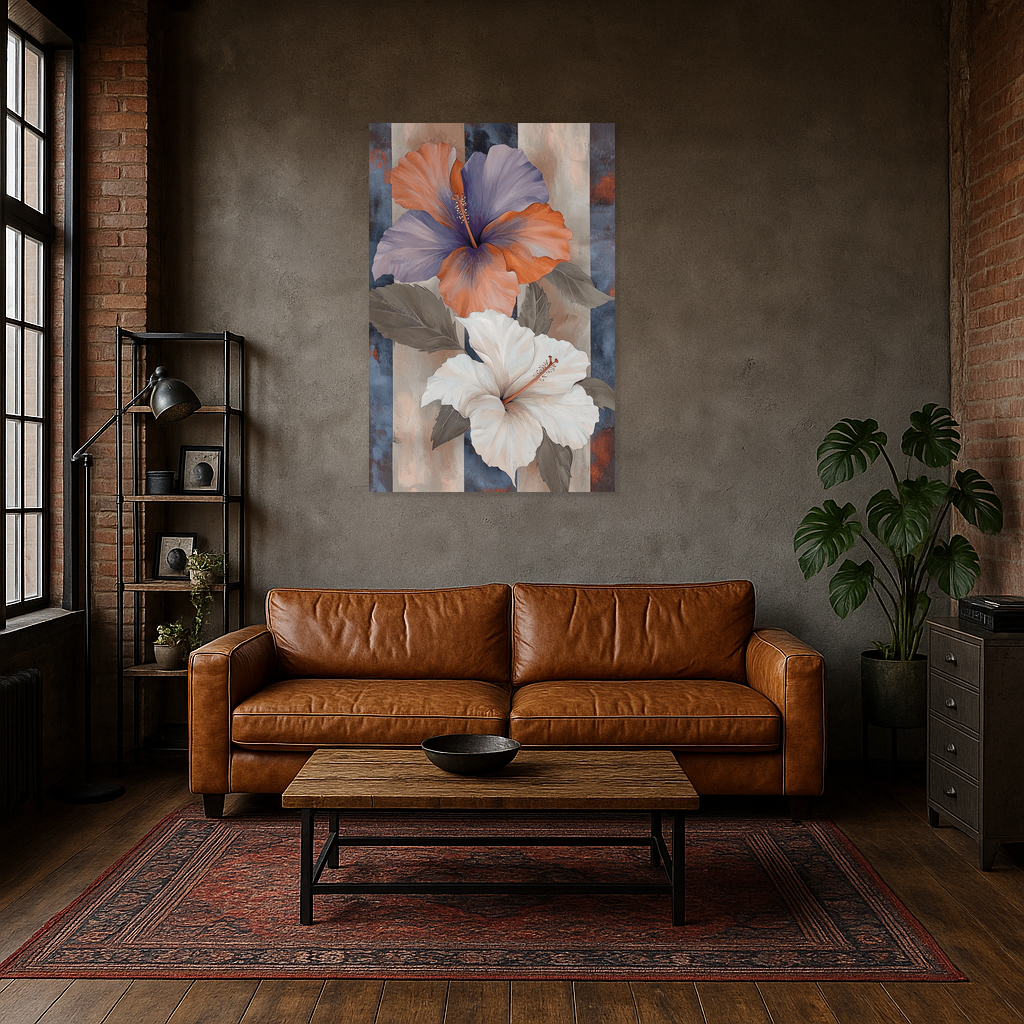 Exotische Hibiscus Bloemen Magie
