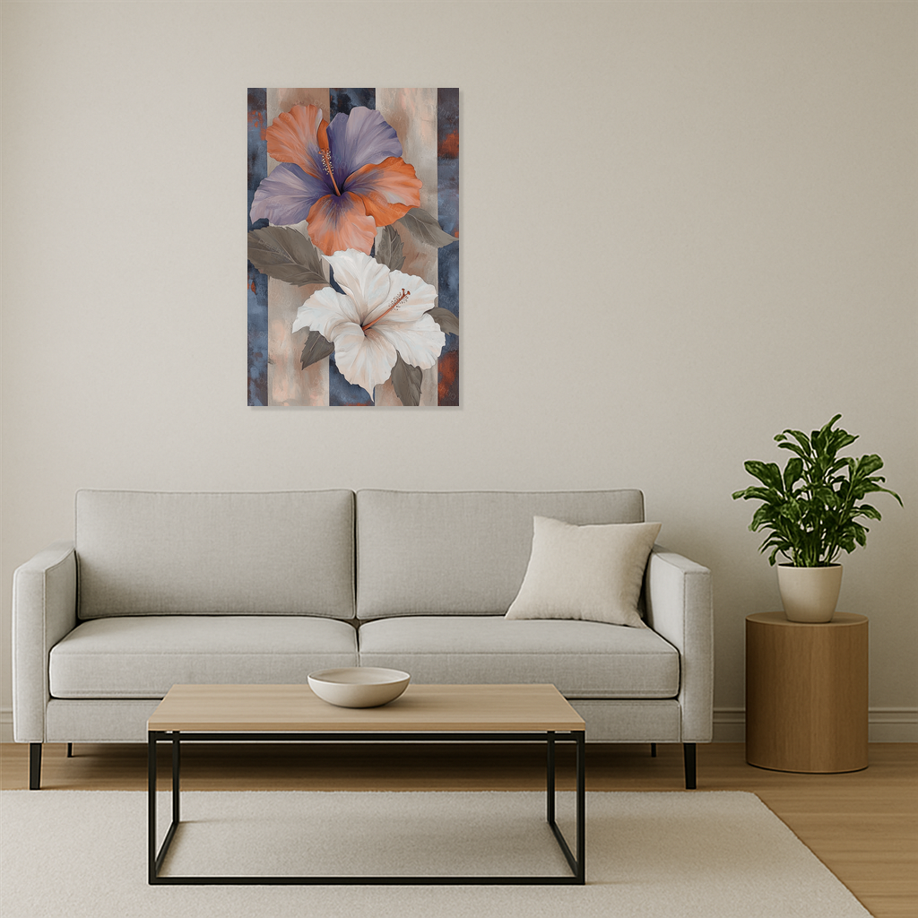 Exotische Hibiscus Bloemen Magie