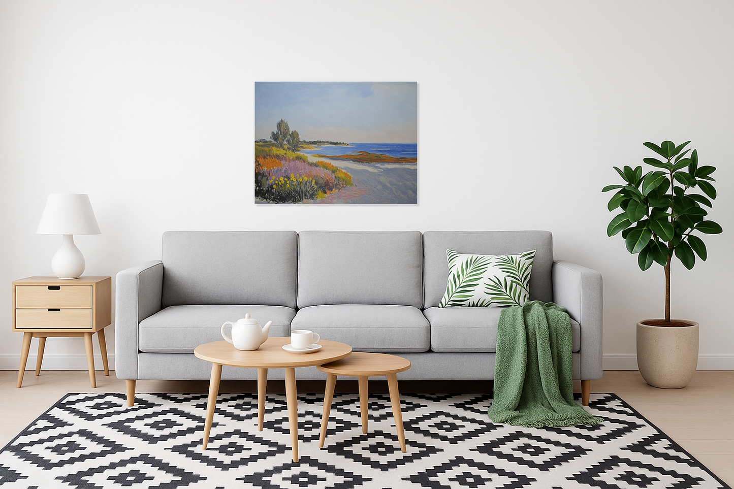 Bloemenpracht aan de Kust