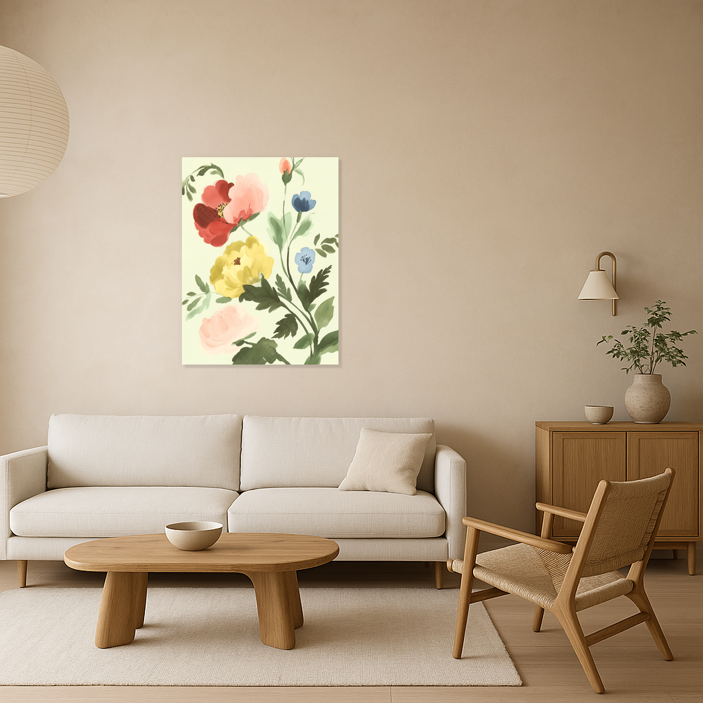 Bloemenpracht in zachte tinten