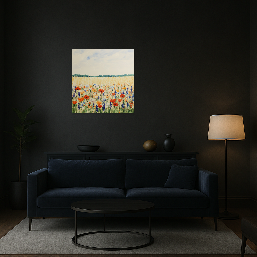 Bloemenpracht onder de zomerhemel
