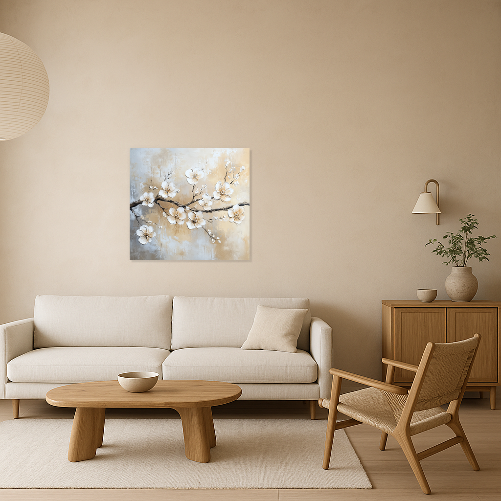 Bloesems in zachte tinten
