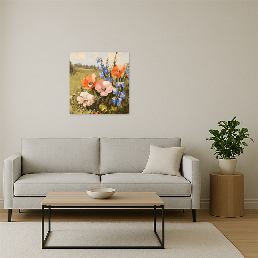 Bloemenpracht in de ochtendzon