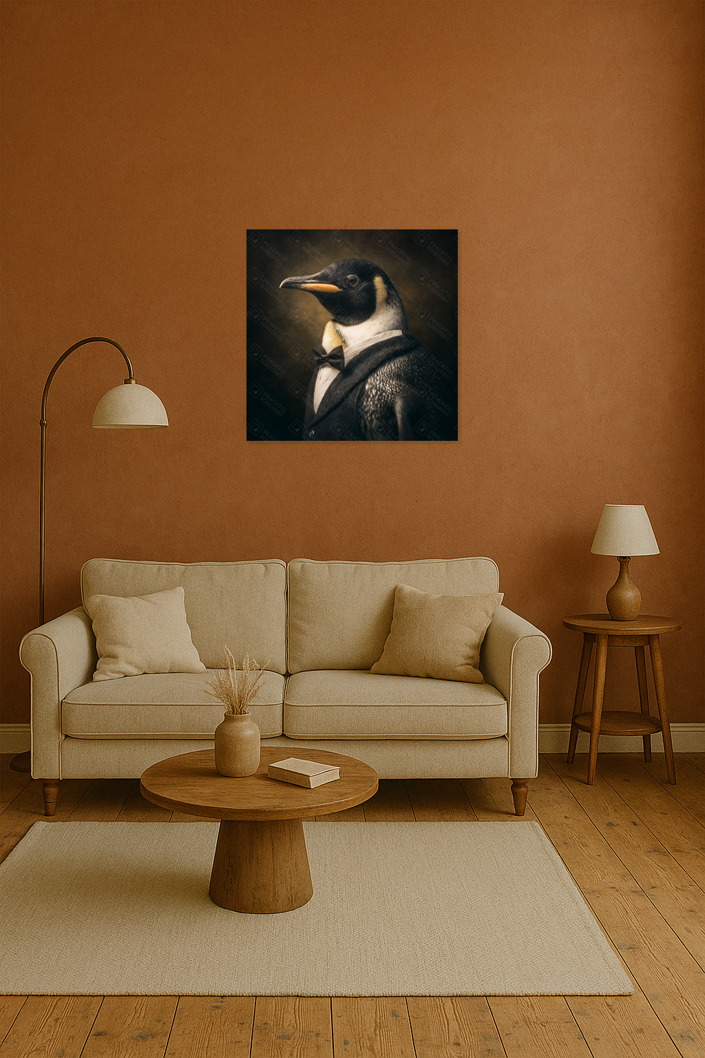 Chique Pinguïn in Stijl