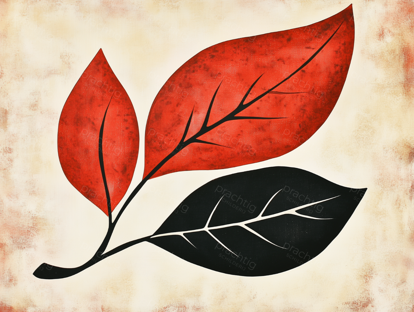 Natuurlijke Elegantie met Bladeren