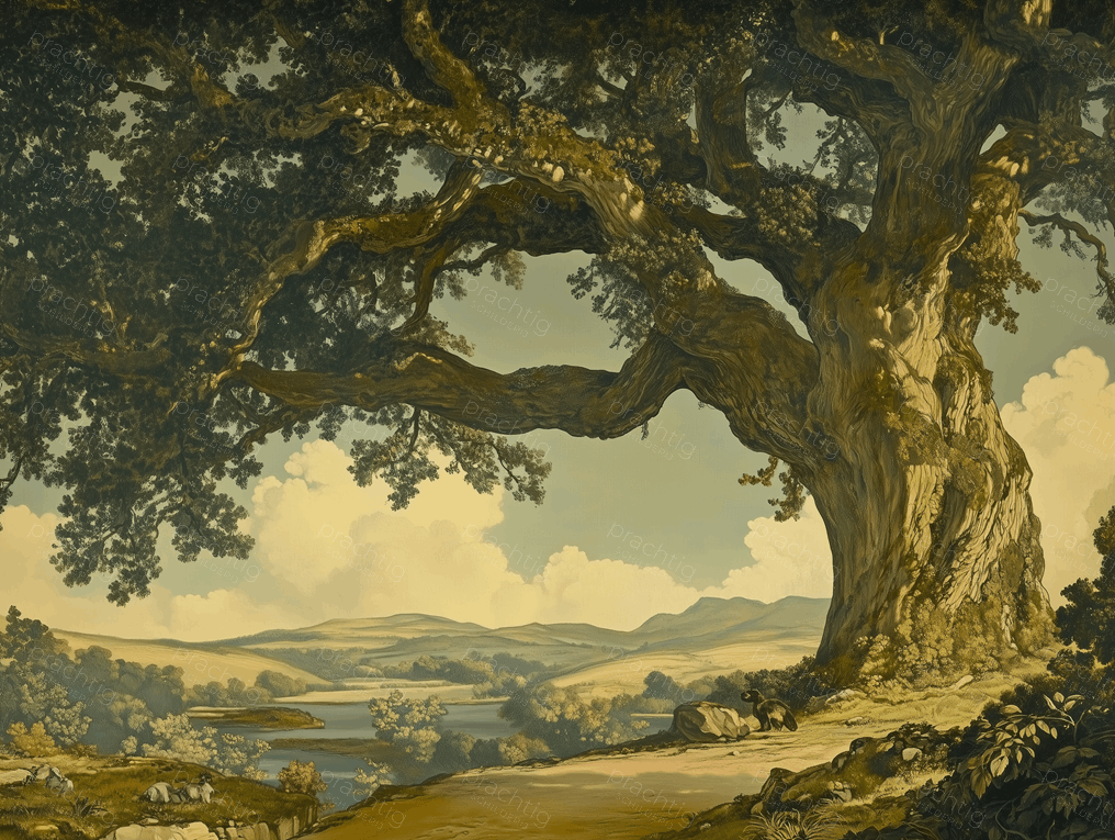 Oude Boom aan Rivieroever