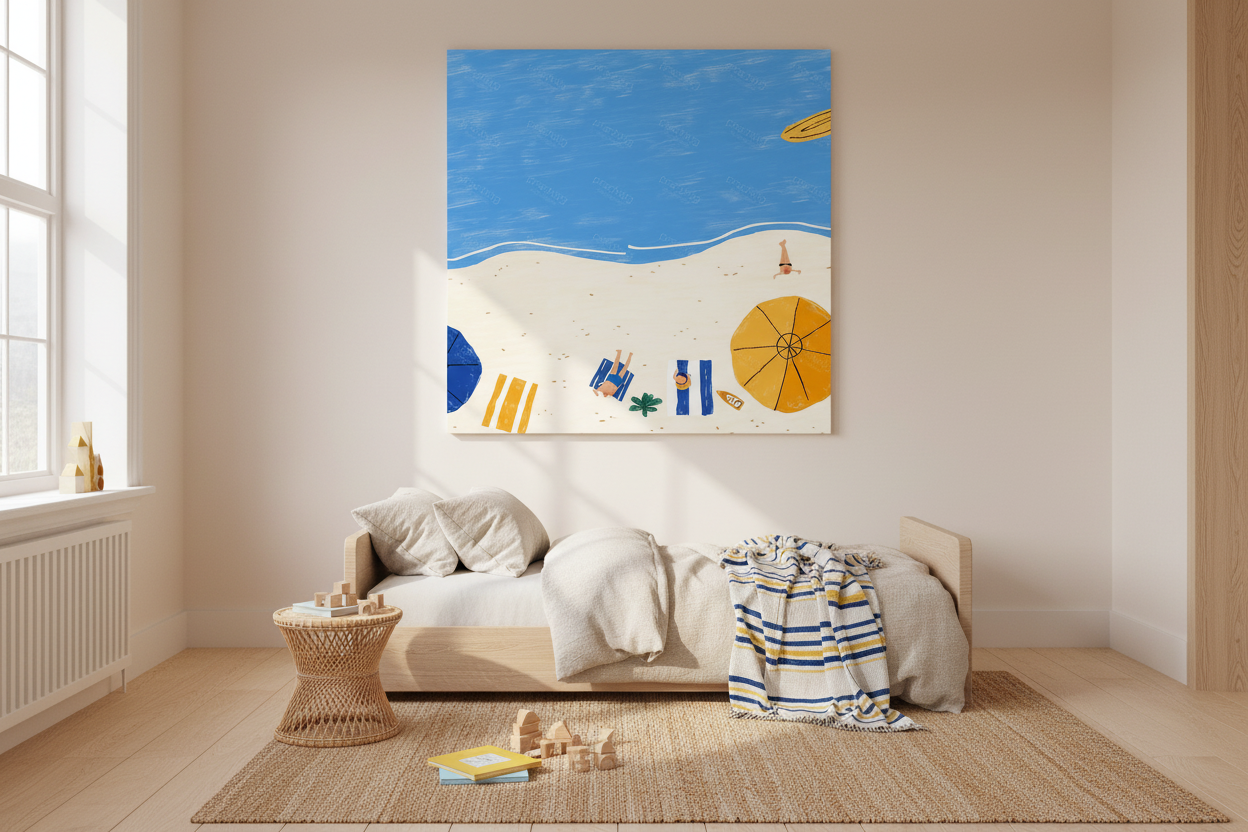 Zonnige Dag aan Zee