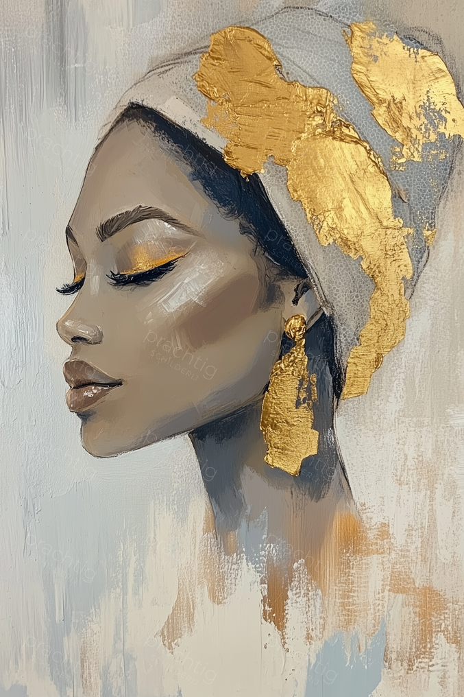 Gouden Glans in Stijlvol Profiel