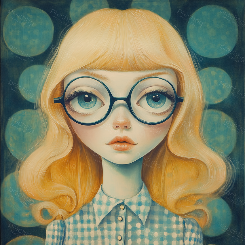 Meisje met Grote Bril