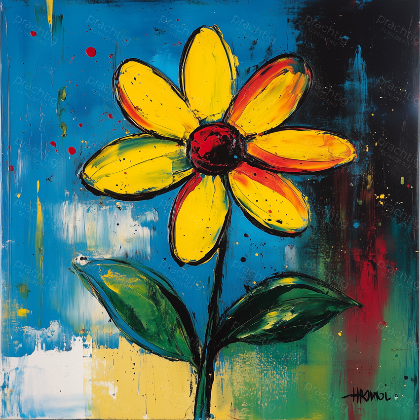 Zonnige Bloemfantasie