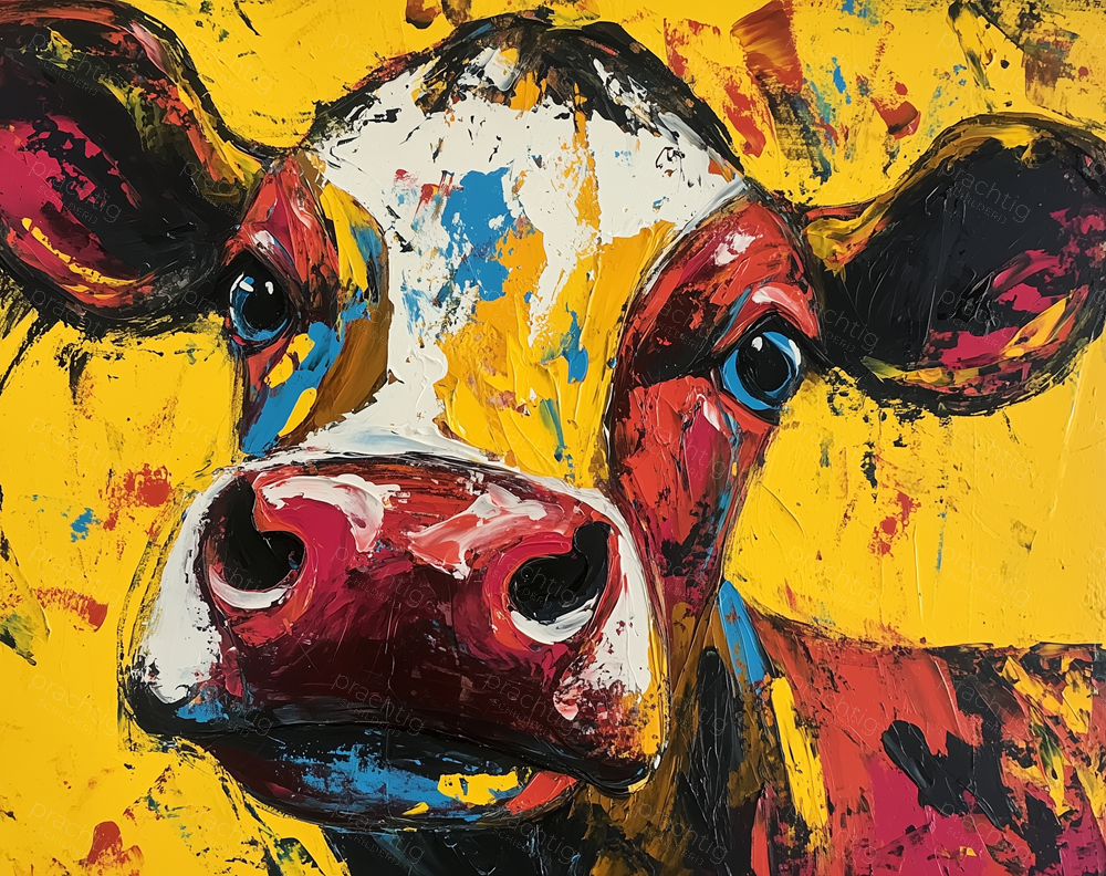 Koe in Volle Kleuren