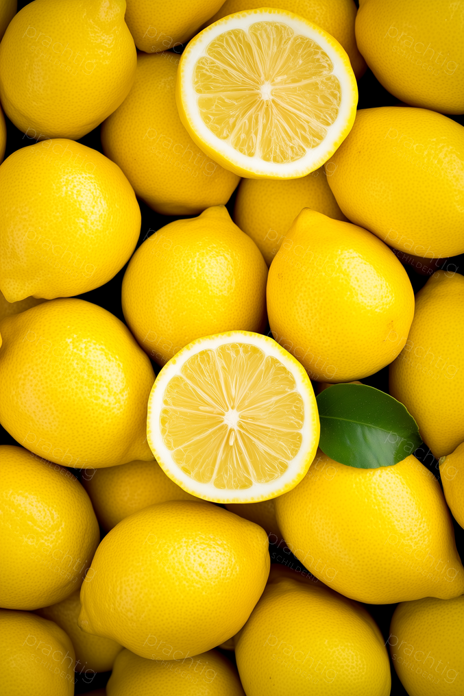 Zonnige Citroenen Stapeling