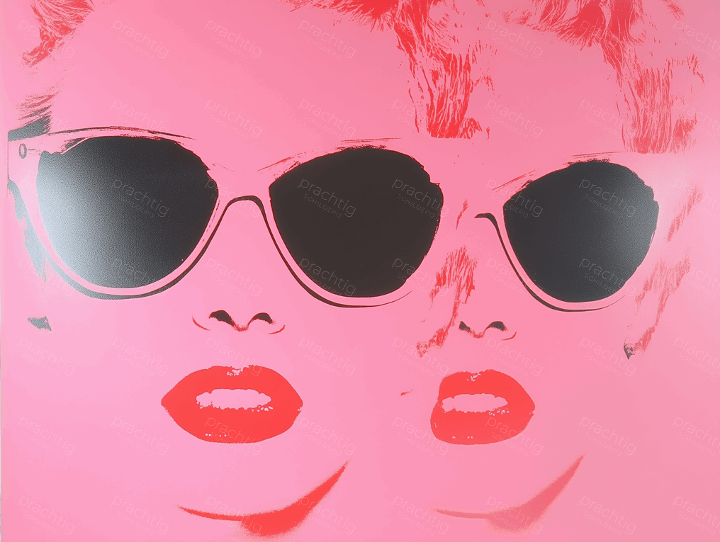 Roze Diva in Zonnebril
