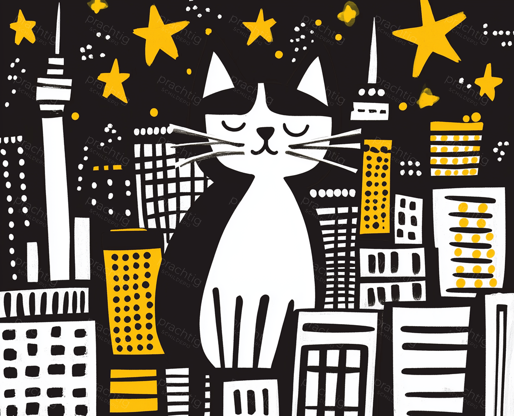 Kat in de Sterrenstad
