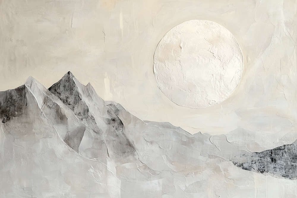 Berglandschap in Zacht Licht