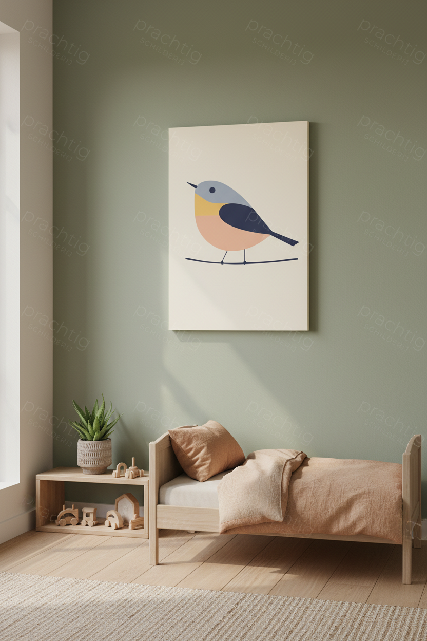 Stijlvolle Vogel op Tak