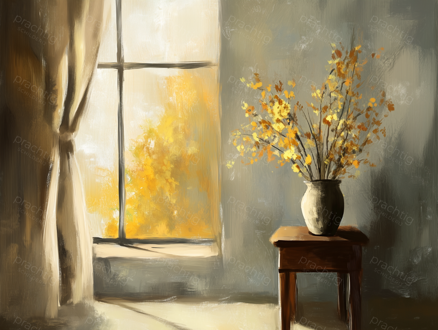 Zonlicht Door Het Raam