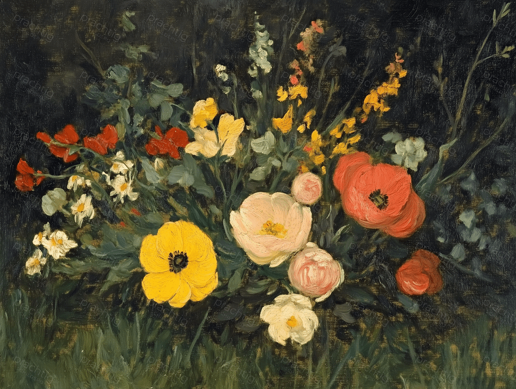 Bloemenpracht in de Nacht